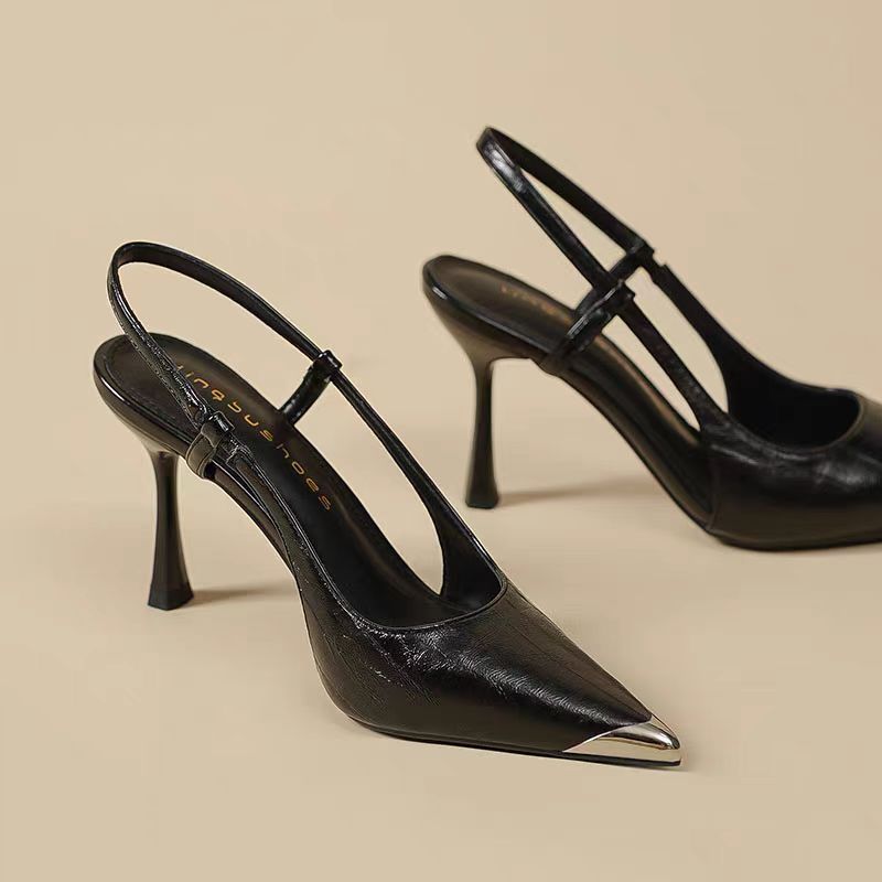 Pointed-toe Color-block Stiletto Heels For Women foto 5