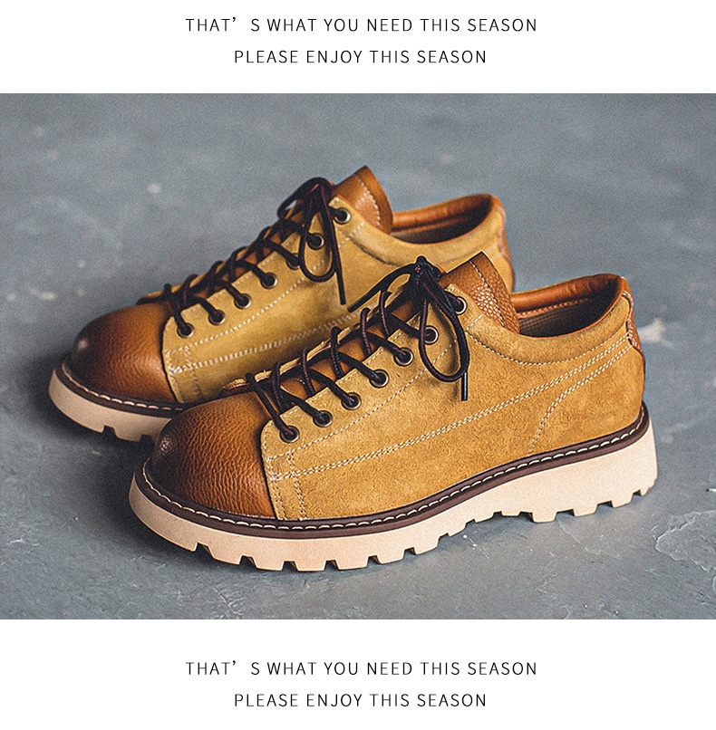 National Fashion Youth All-matching Comfortable Platform Round Head Outdoors Commute Work Shoes foto 2