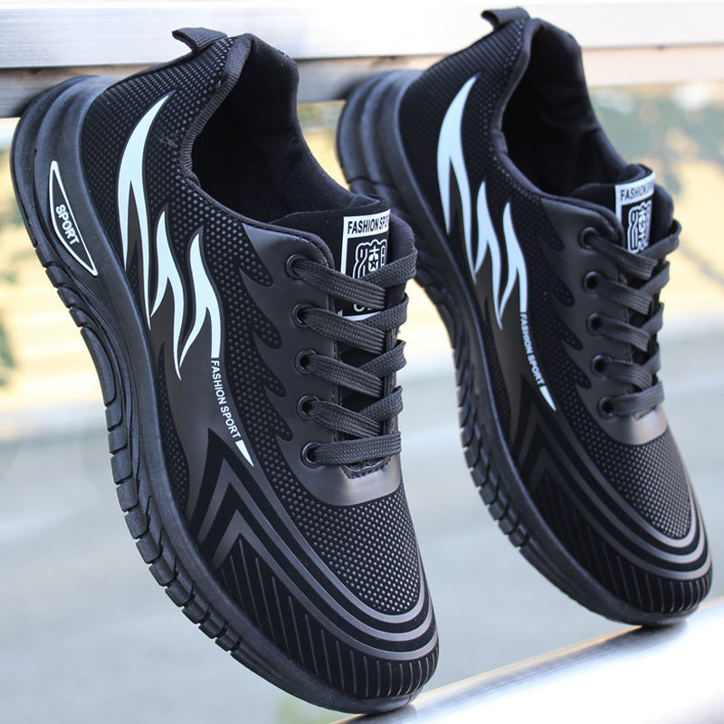 Men's Soft Leather Casual Pumps Middle-aged And Elderly Dad Travel Shoes foto 2