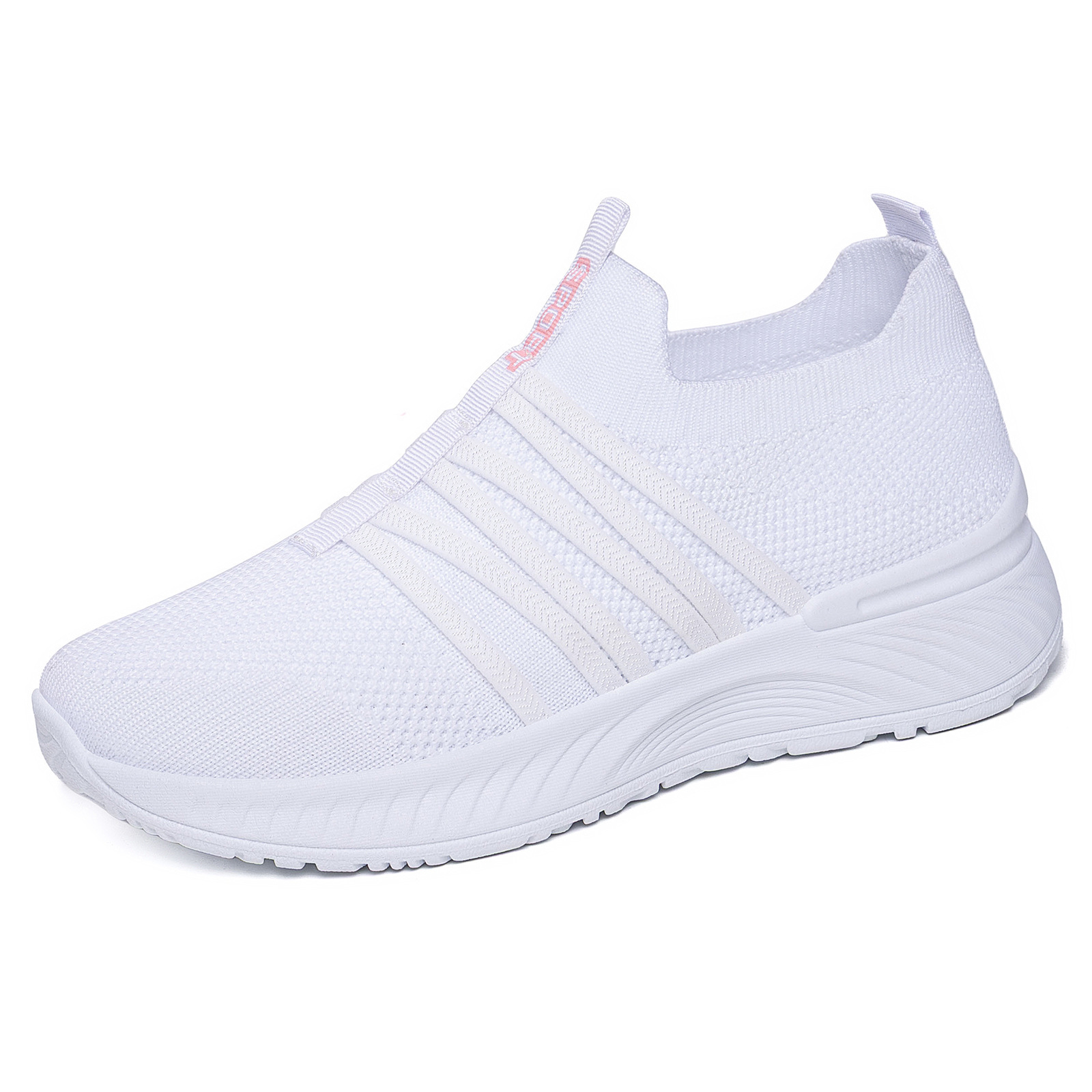 Summer New Breathable Flyknit Slip-On Casual Shoes foto 5