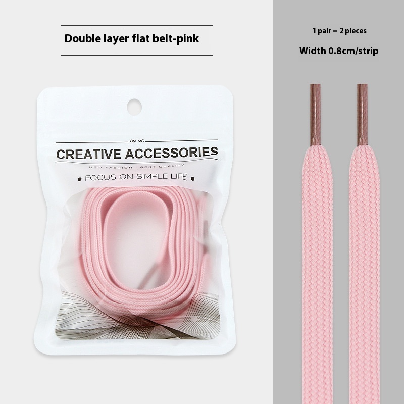White Shoes Colorful Bandlet Shoelaces foto 5