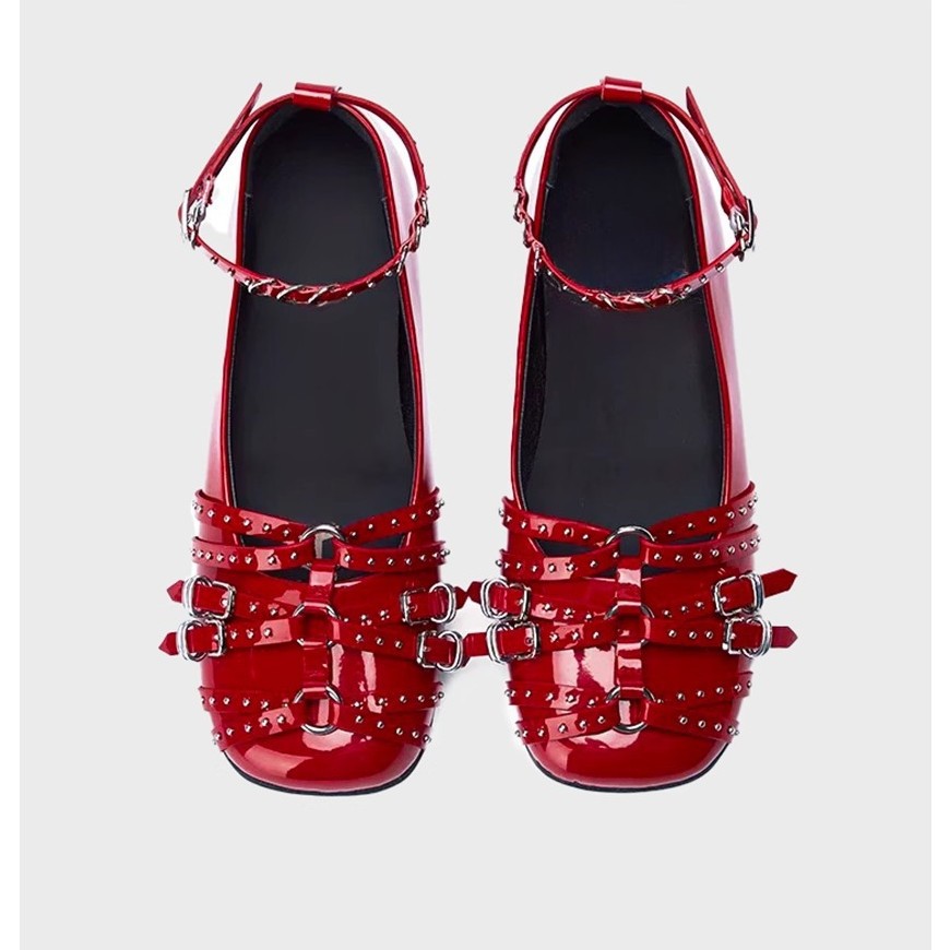 Spring New Genuine Leather Retro Pumps