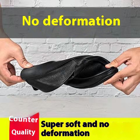 Men's Single-layer Casual Soft Soled Leather Shoes foto 3