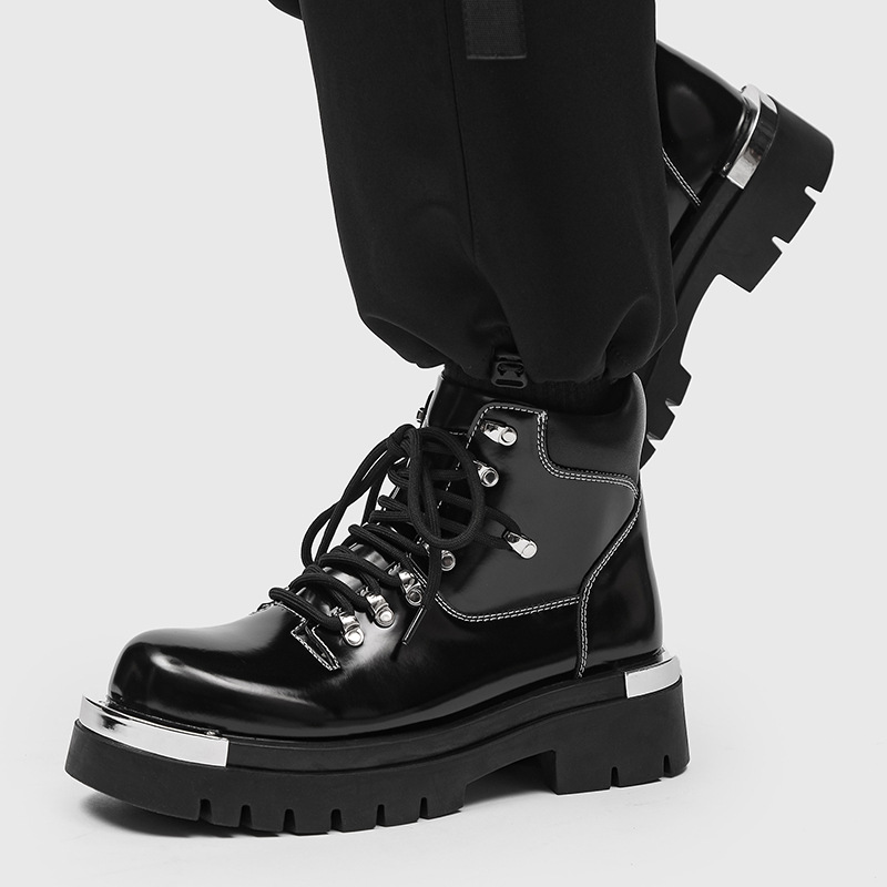 Men's Versatile Chunky-soled Dr Martens Boots foto 2