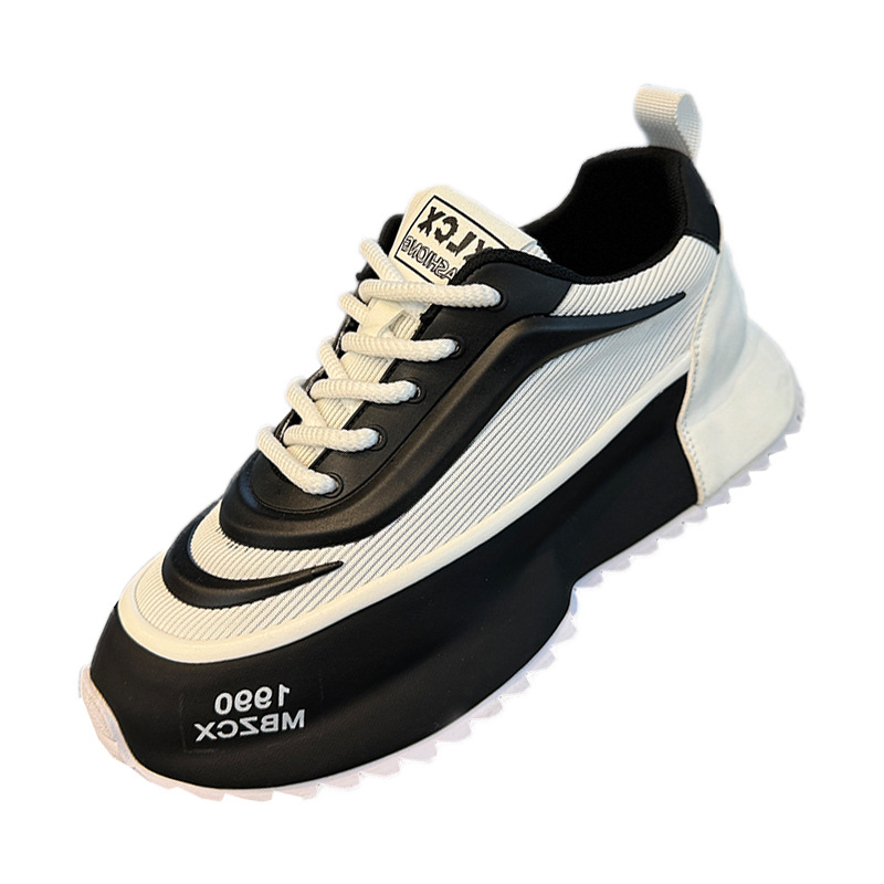 Spring And Summer Argan Running Sneaker Teenagers High-grade Fashion Brand Thick Bottom Increased foto 4
