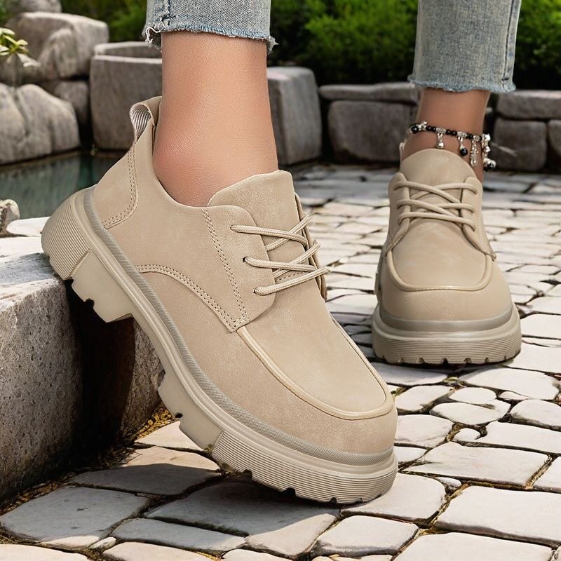 Low-top Dr Martens-style Couples Leather Shoes foto 4