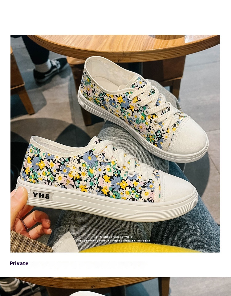 Breathable Versatile Cross-border Student Cloth Shoes foto 4