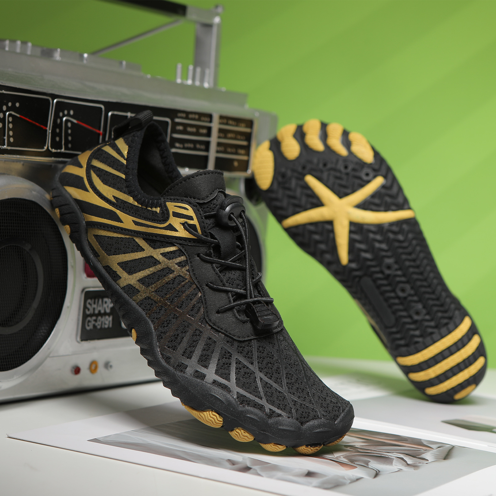 Beach Five Finger Upstream Shoes Wading Surfing Fishing Swimming Diving Fitness foto 3