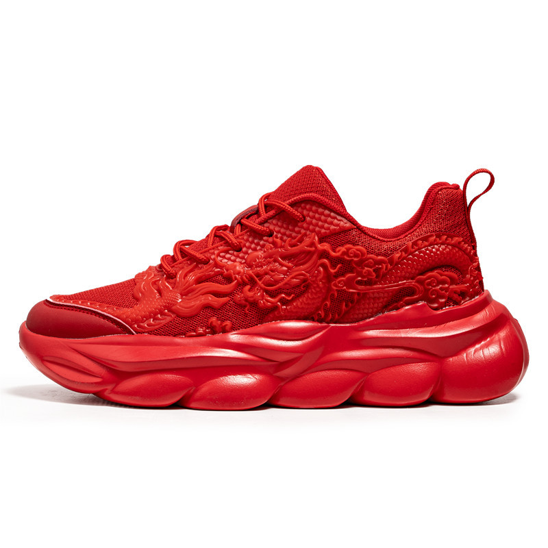 Dragon Year All-match Men's Thick Bottom Sneaker foto 5