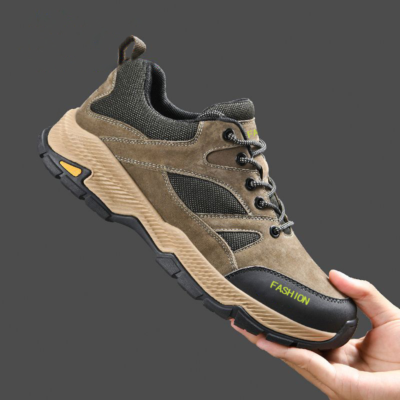 Lace-up Sneakers For Men Casual Breathable Outdoor Hiking Running Sports Shoes foto 4