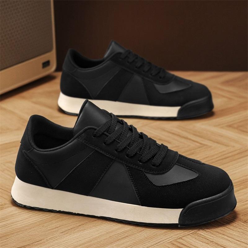 Synthetic Leather Versatile Retro Casual Sneakers foto 4