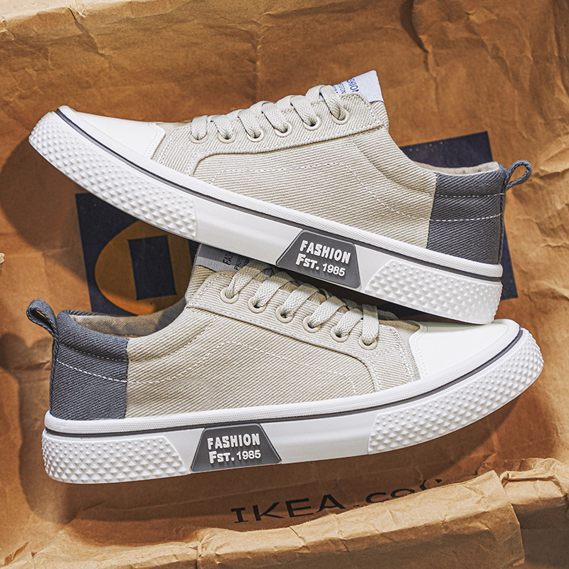 Versatile Men's Soft-soled Casual Sports Canvas Shoes foto 3