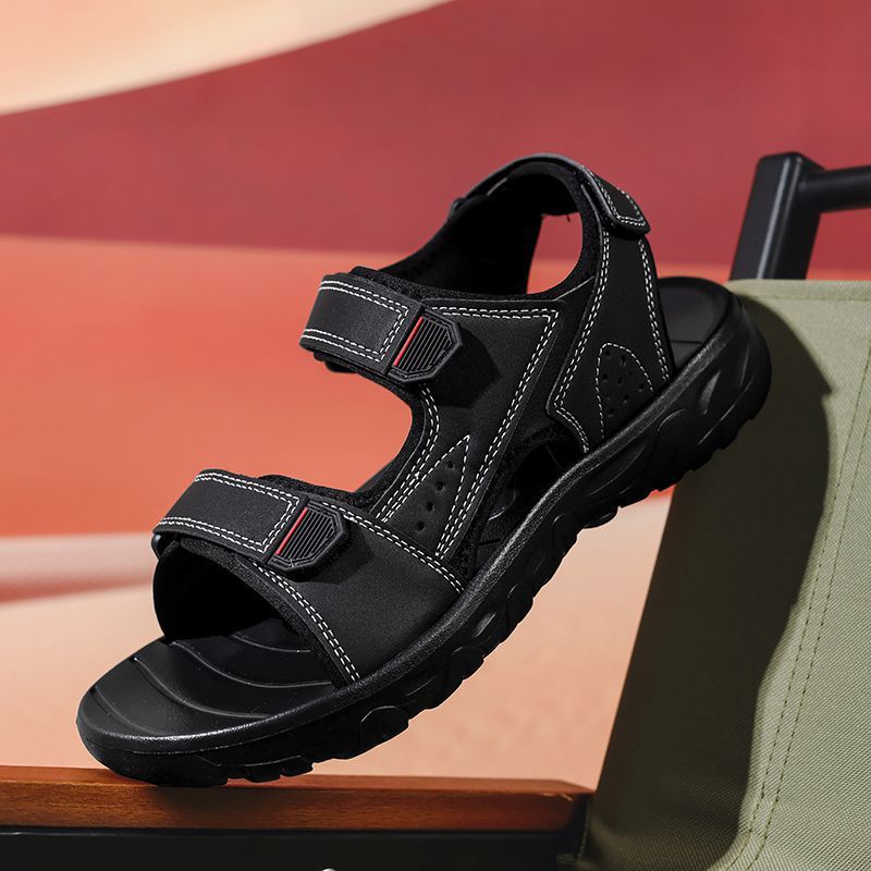 Men's Non-slip Deodorant Water-soaking Eva Ultra-light Velcro Breathable Quick-drying Wading Shoes foto 2