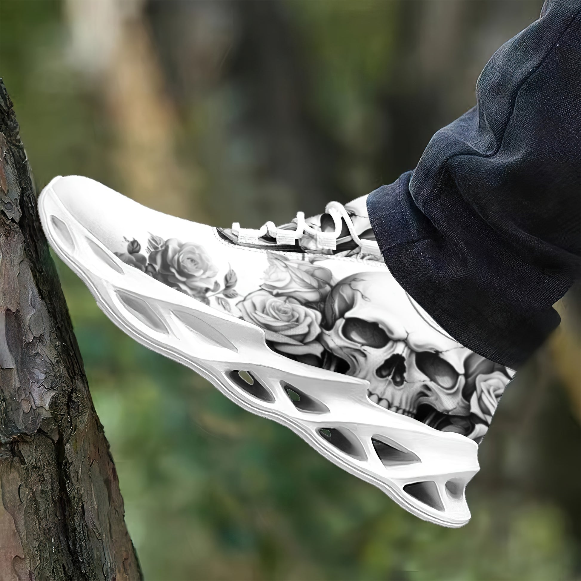 Men's Running Flyknit Sports Leisure Blade-sharp Shoes foto 2