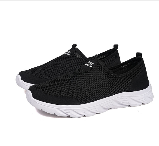 Men's Mesh Shoes Breathable Sports Lightweight Walking Shoes foto 2