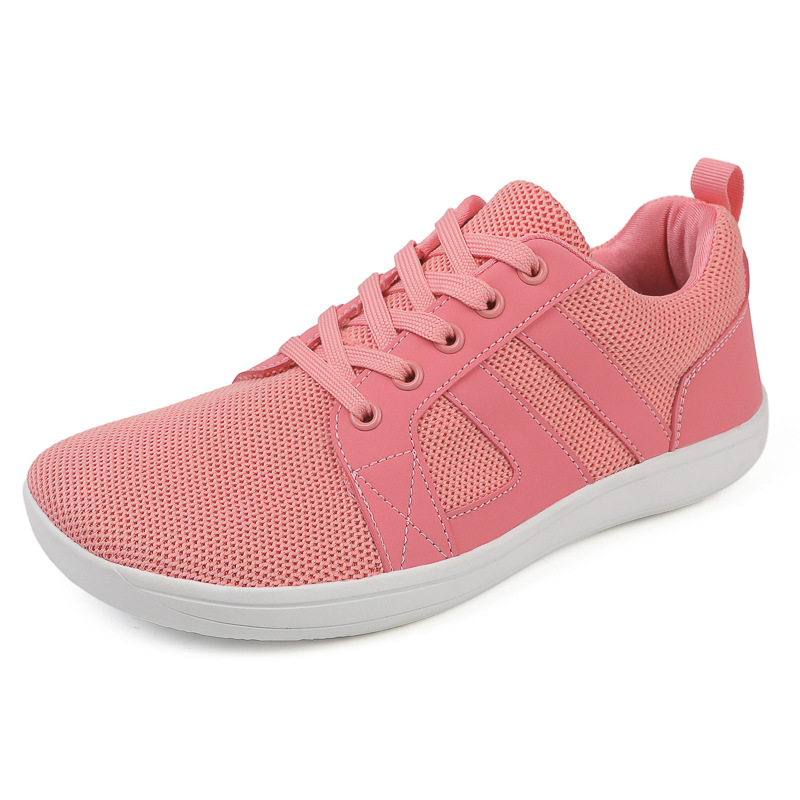 Popular Flat Casual Shoes Men And Women Wide Last Fly-knit Sneakers Couple Fitness Shoes In Stock Wholesale foto 5
