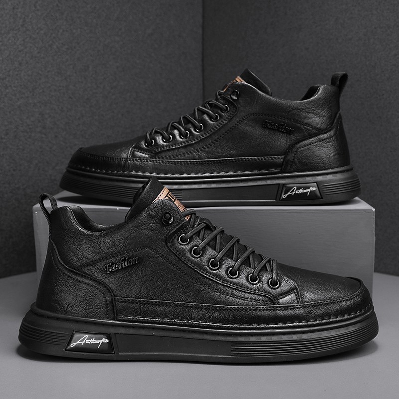 Height Increasing Shoes Men's Summer Casual Thick Bottom All-matching foto 5