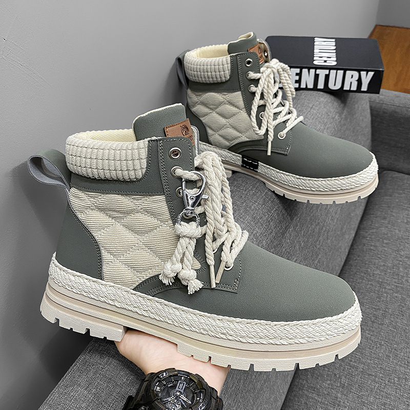 High-top Sports All-match Student Boots Platform foto 5