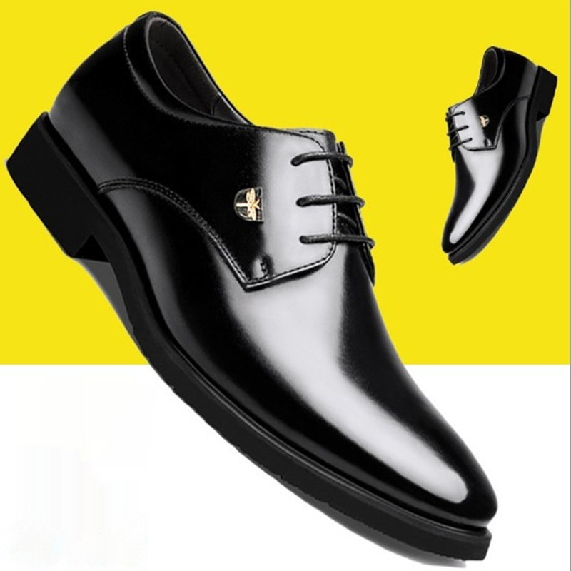 Casual Formal Business Leather Shoes Men foto 5