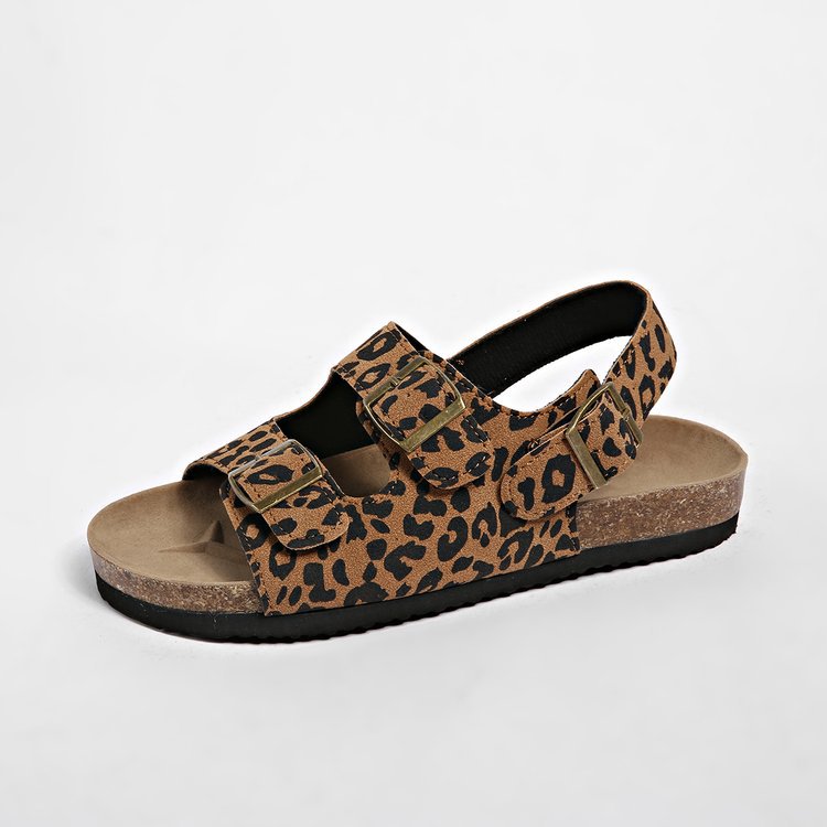 Soft-soled Flip-flops With A Belt Buckle Sandal foto 2