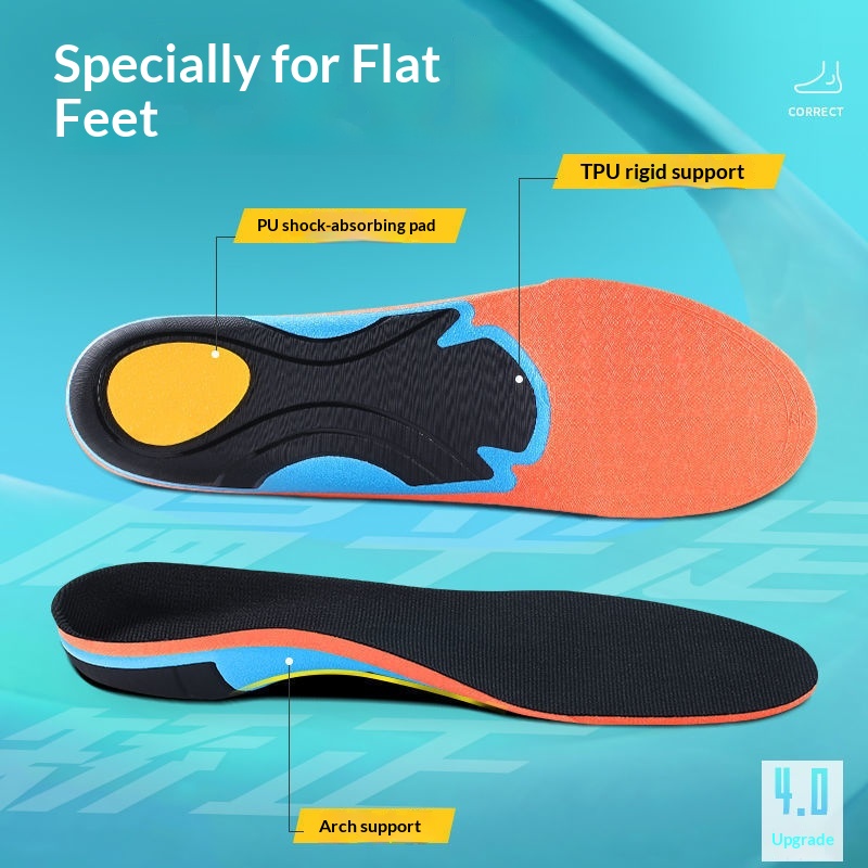 Light Correction Arch Support Insoles For Flat Feet foto 3
