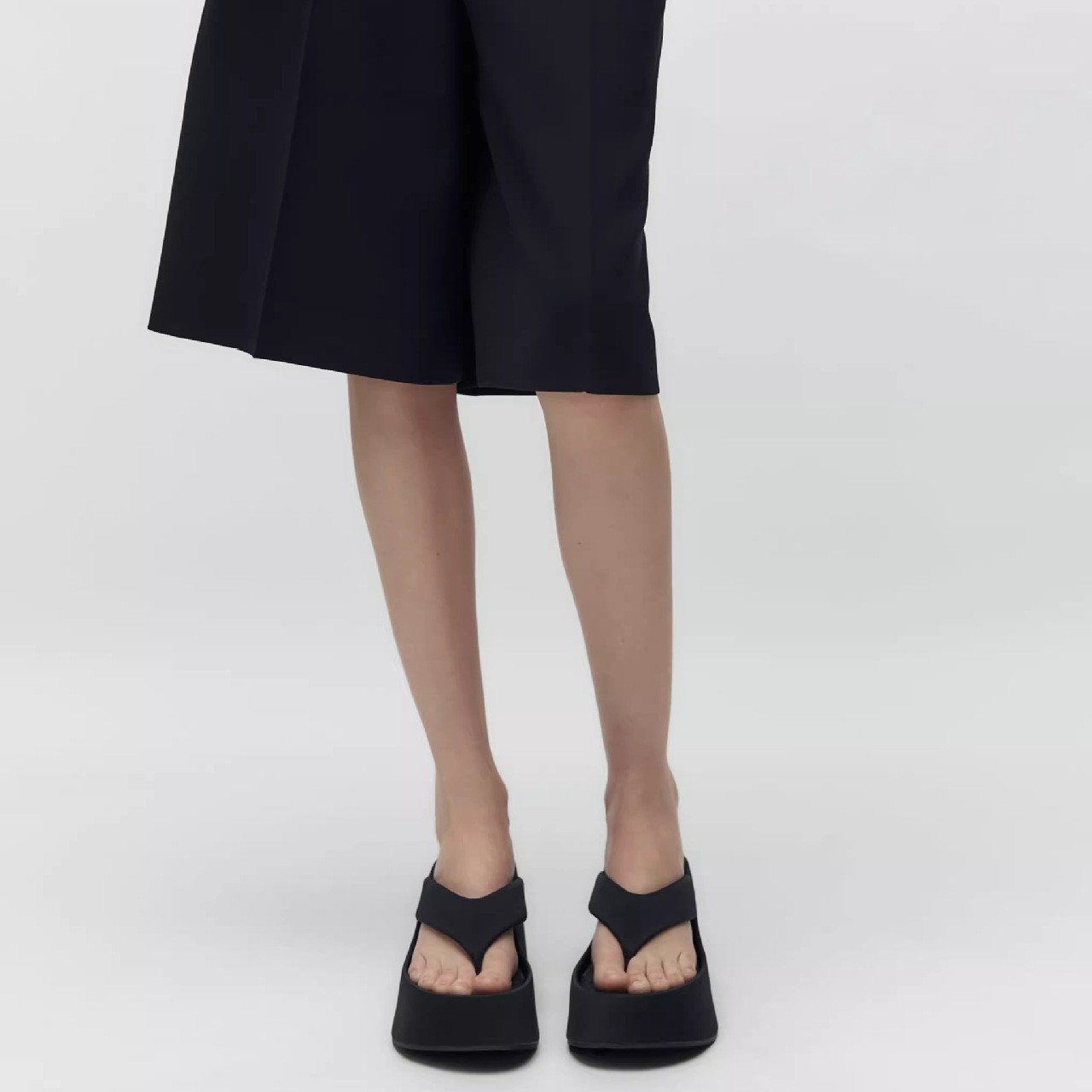 High-heeled Fashionable Thick-soled Non-slip Beach Shoes foto 2