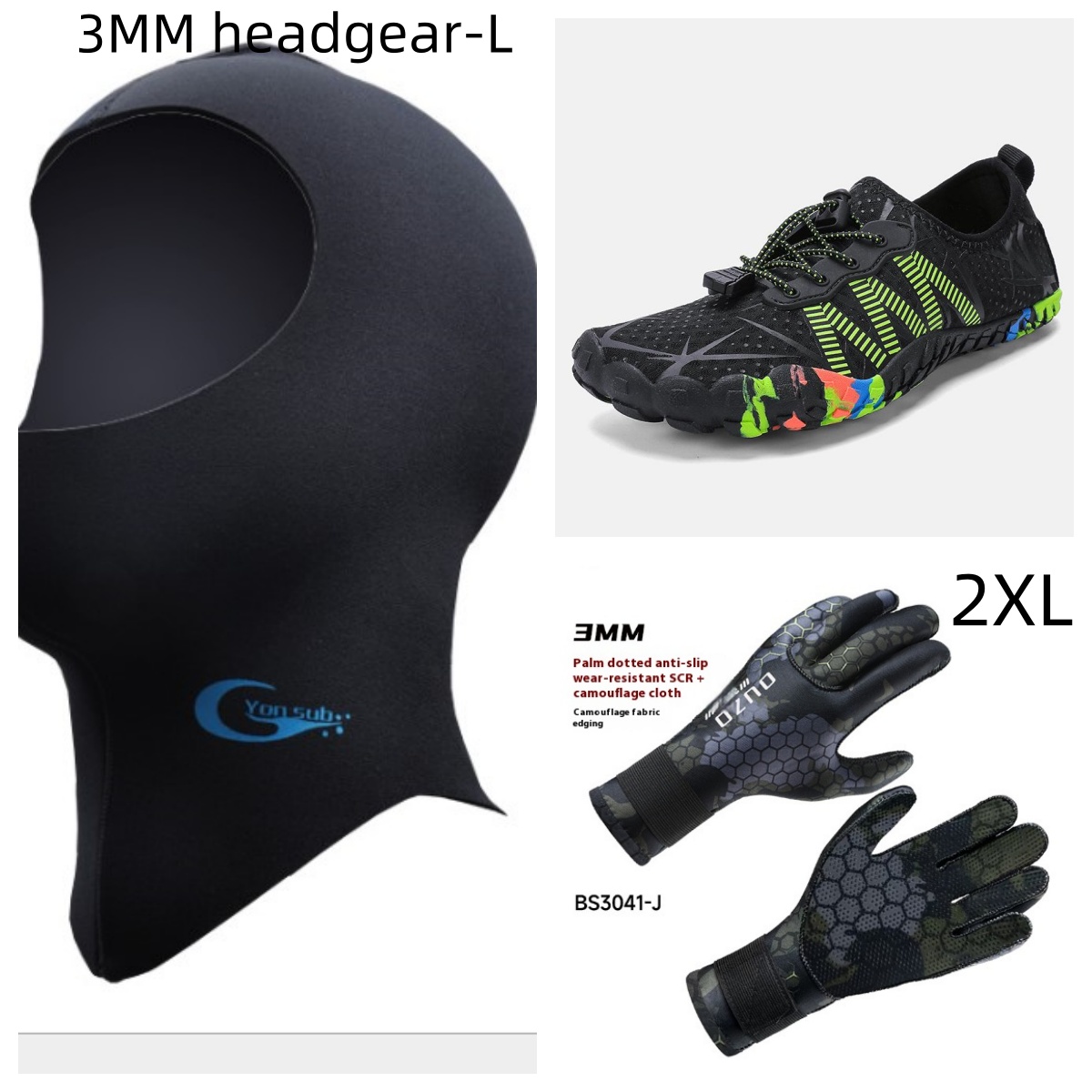 Men's Diving Leisure Swimming Shoes foto 2