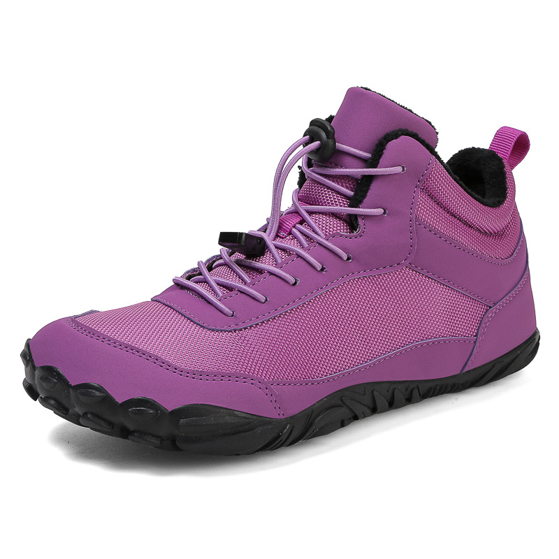 Fleece-lined Waterproof Snow Boots Couple High-top Casual Cotton Shoes foto 3