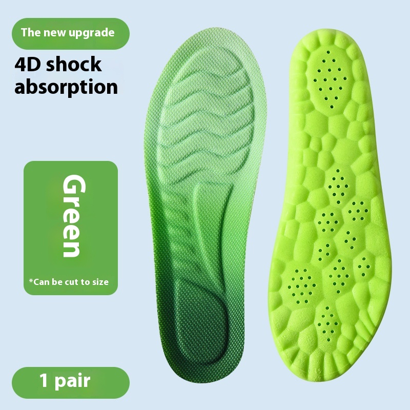 Plastic Mobile Phone Cloud Technology 4D Sports Shock-absorbing Insole foto 4