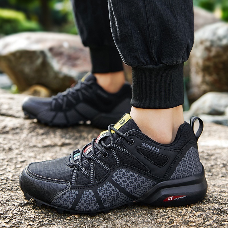Lightweight Breathable Men's Mesh Outdoor Sports And Casual Hiking Shoes foto 2