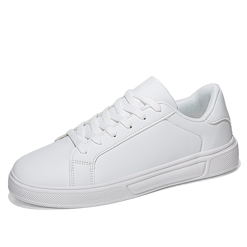Flat Bottom Comfort Board Korean Leather Casual Sneakers foto 2