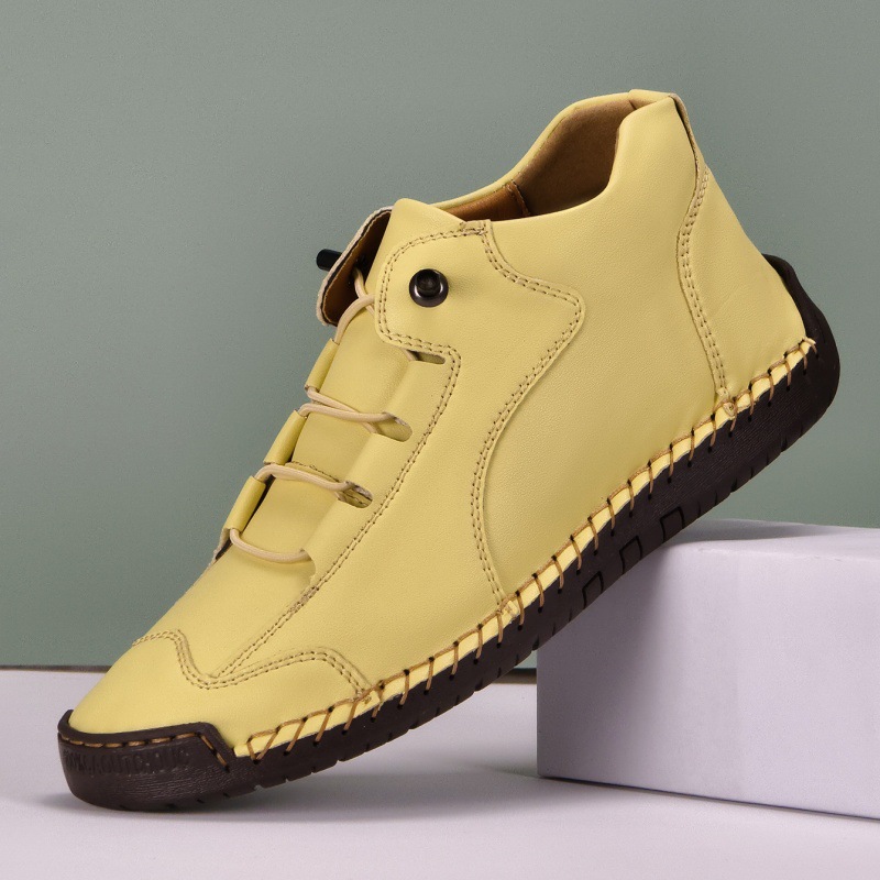 Womens Stylish Casual Stitched Flat Shoes foto 4
