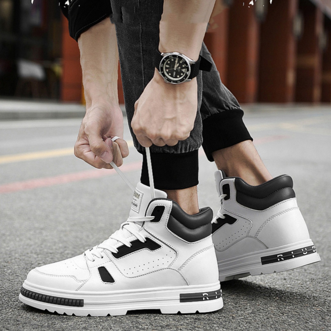 Martin Boots Men's Casual Sneakers Elevator Winter Shoes Sneaker Height Increasing Insole foto 4