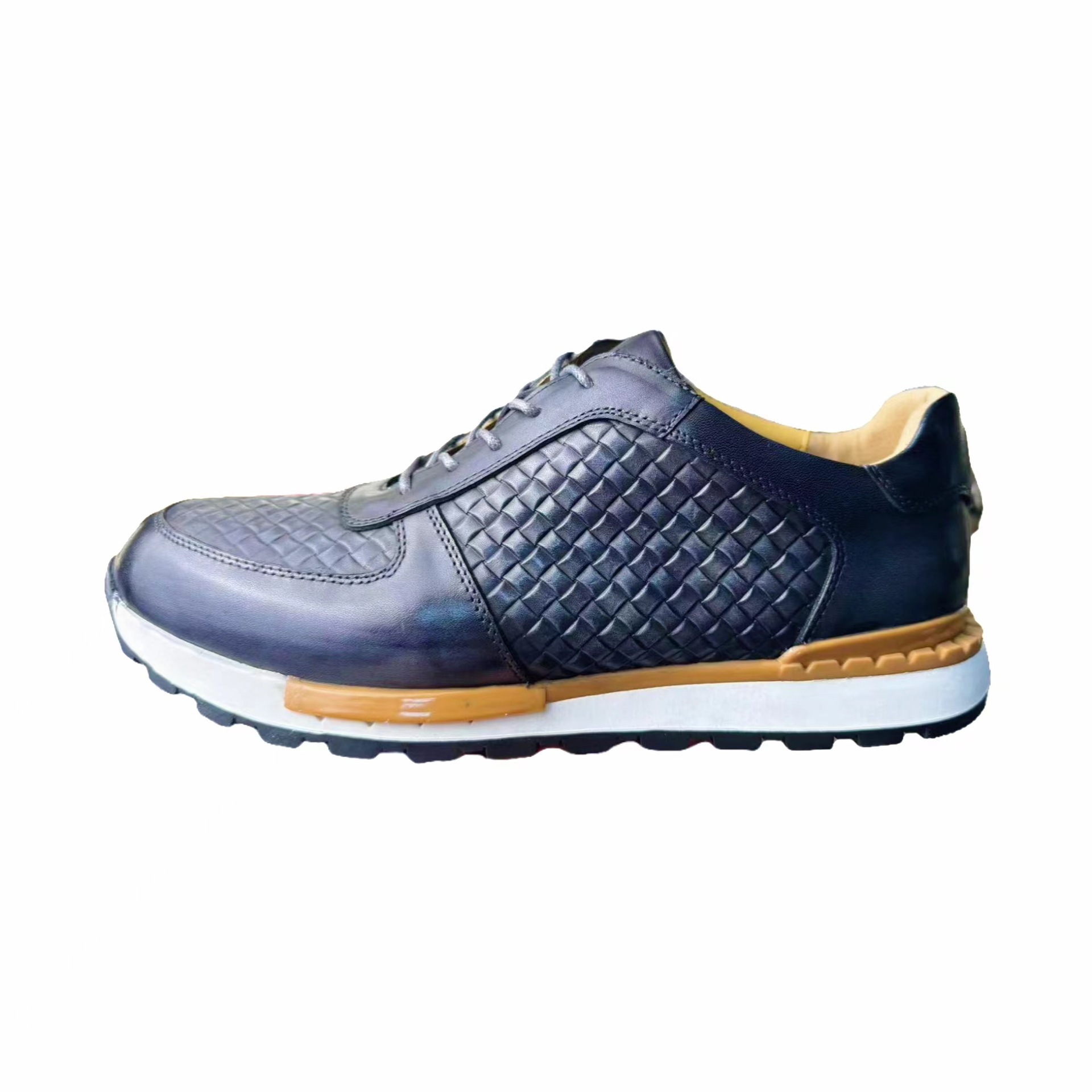 Fashion Genuine Leather Men's Sports Casual Shoes foto 5