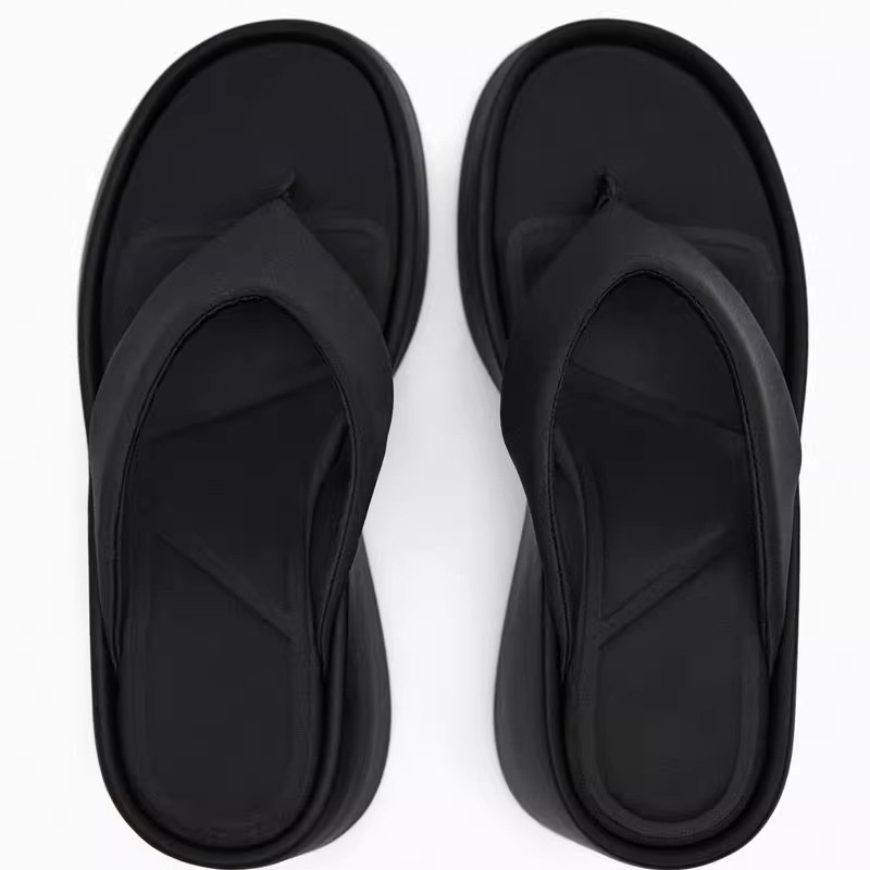 High-heeled Fashionable Thick-soled Non-slip Beach Shoes foto 5