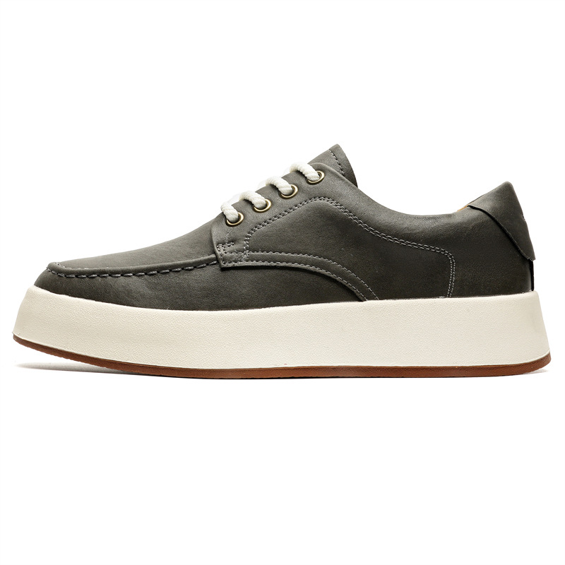 Casual Men's Lace-up Platform Casual Shoes foto 2