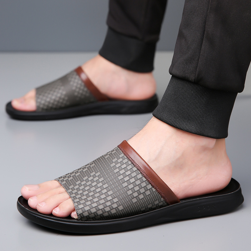 Men's Simplicity Fashionable All-match Breathable Slippers foto 3
