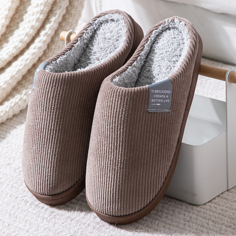 Winter Indoor Warm Cotton Slippers foto 2