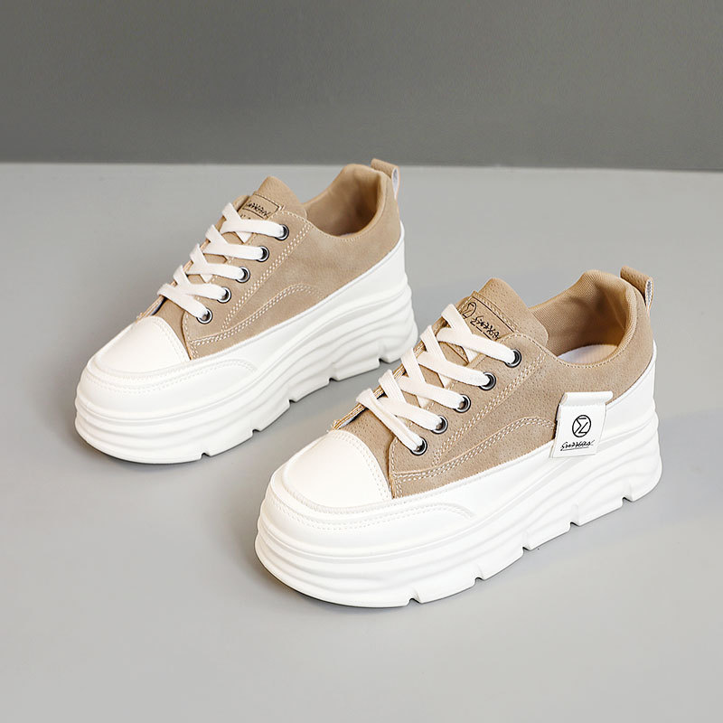 Women's Hidden-Heel Thick-Soled Durable All-Match Breathable Sneakers foto 3