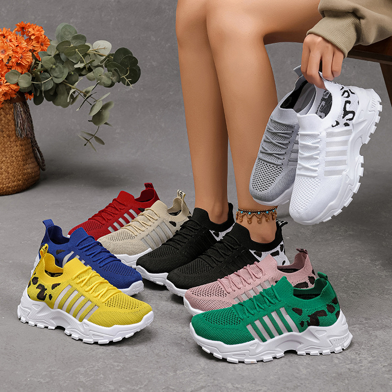 Fly-woven Non-slip Versatile Sports Shoes foto 5