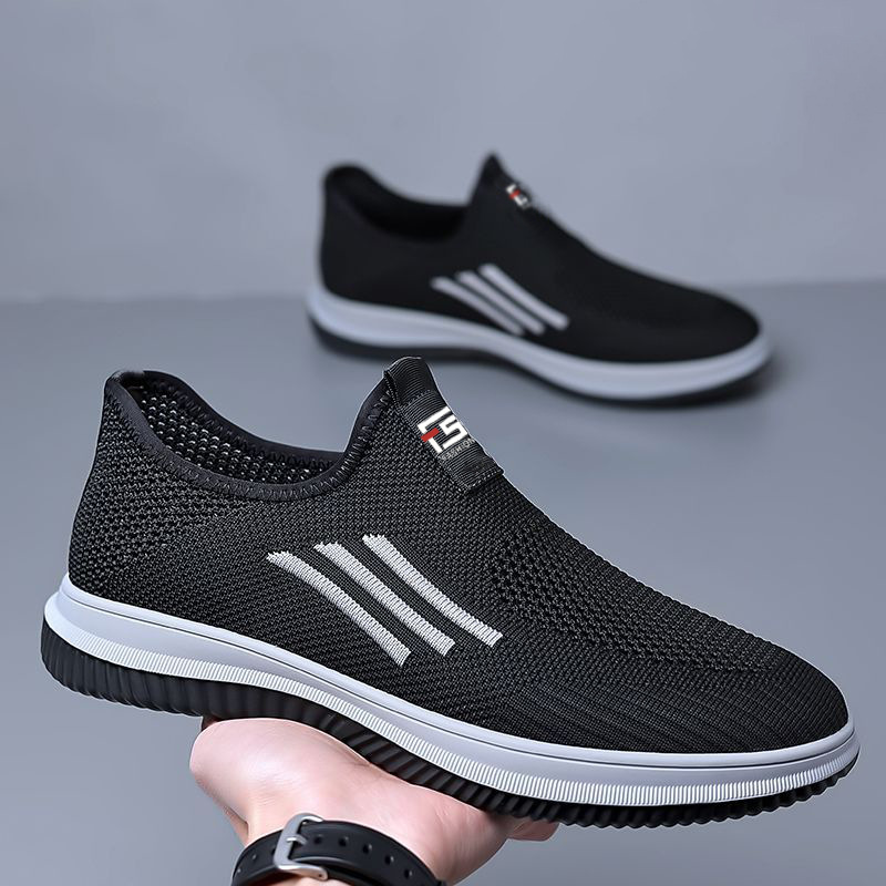 Mesh Breathable Flyknit Casual Sneaker foto 4