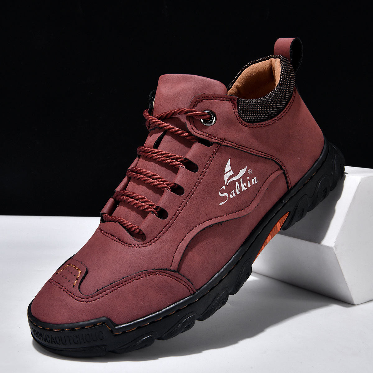 Comfortable Flat Lace-up Casual Shoes For Hiking foto 5