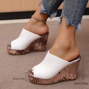Women's Fashion European And American Style Roman Shoes foto 2