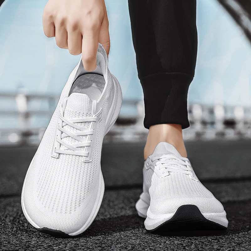 Mens Mesh Wide-toe Fashionable Casual Outdoor Running Shoes foto 5