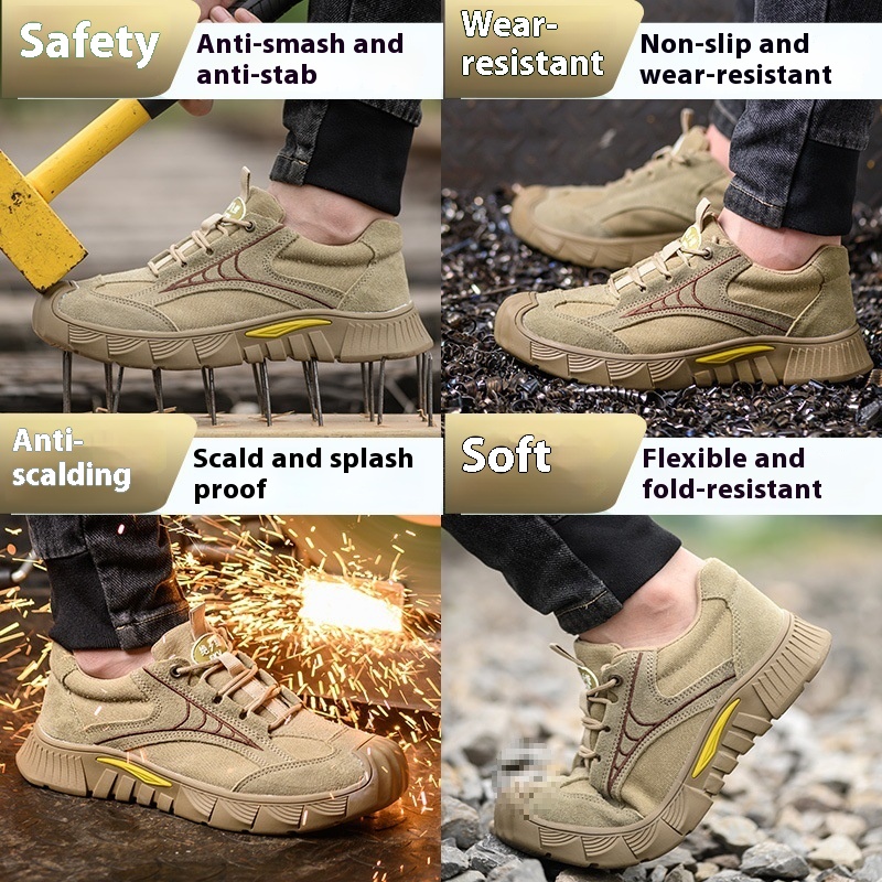 Labor Protection Shoes Are Lightweight And Breathable For Summer Work foto 4