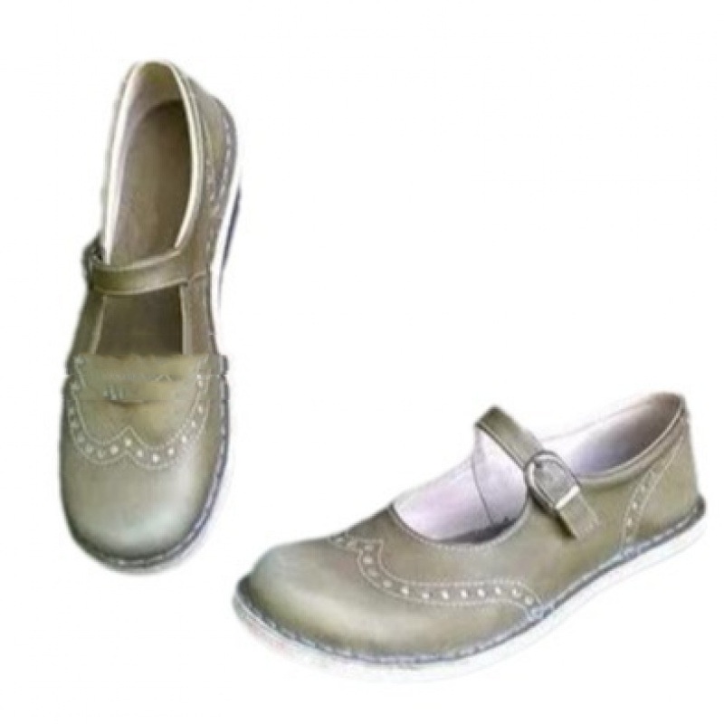 Ankle-strap Korean-style Springautumn Pumps Low-heeled Princess Shoes foto 2