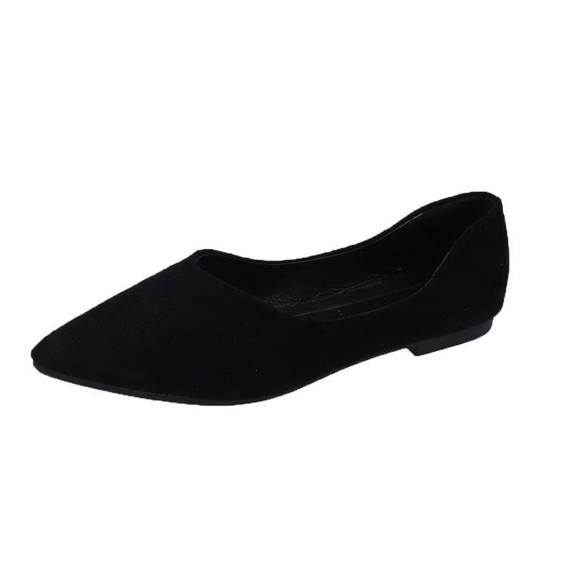 Womens Pointed-Toe Low-Top Shoes In Plus Sizes foto 2