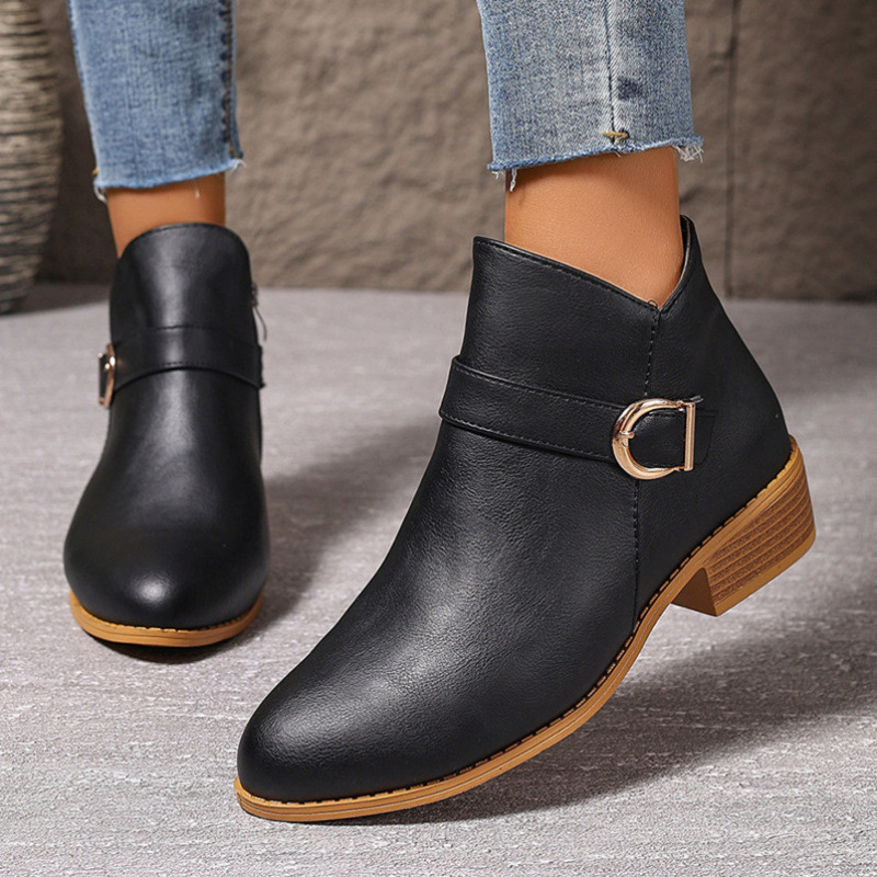 Code Pointed Comfortable Martin Boots In Stock foto 5