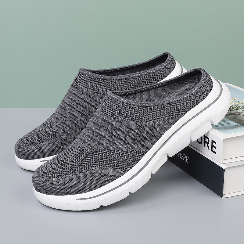 Korean Version Fly Woven Hollow Out Low Cut Slippers foto 2