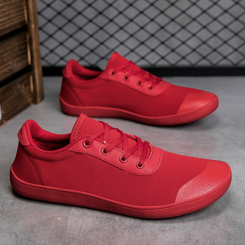 Breathable Shoes Men's Large Size Loose-palm Wide Last Shoes Breathable Non-slip